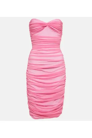Norma Kamali Off-Shoulder-Minikleid
