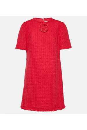Oscar de la Renta Minikleid aus Bouclé