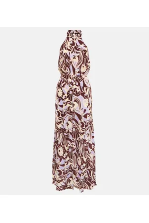 RIXO London Kleid Kendra aus Seide