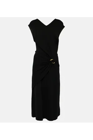 Jil Sander Midikleid aus Schurwolle