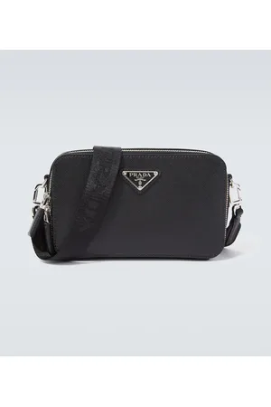 Prada Messenger Bag Brique aus Leder