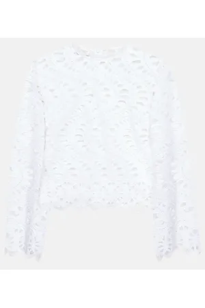 Giambattista Valli Top aus Baumwolle