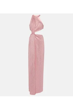 AREA Verzierte Robe aus Jersey