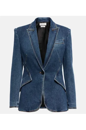 Alexander McQueen Blazer aus Denim