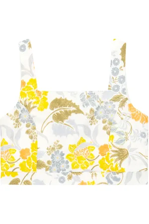 The New Society Top Gianni aus Leinen und Baumwolle