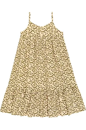 BONPOINT Bedrucktes Kleid aus Baumwolle