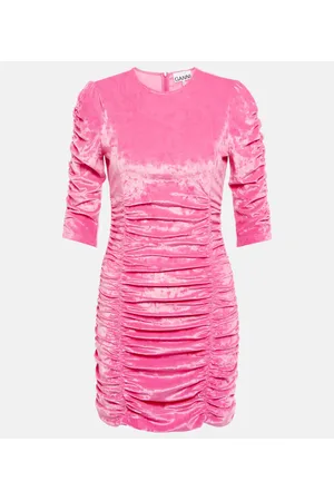 Ganni Minikleid aus Samt