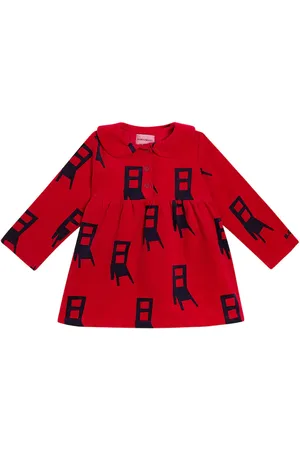 Bobo Choses Baby Kleid Have A Seat aus Samt