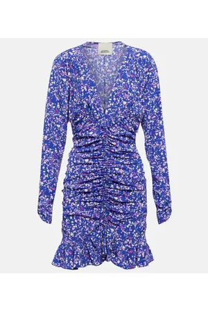 Isabel Marant Minikleid Lara aus einem Seidengemisch