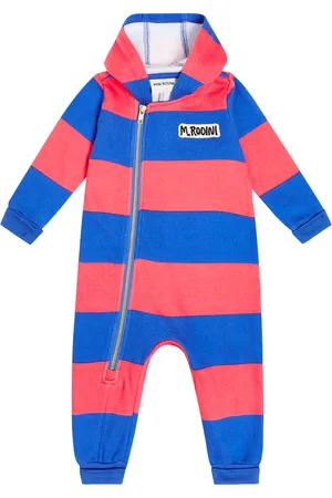 Mini Rodini Baby Overall aus Baumwolle