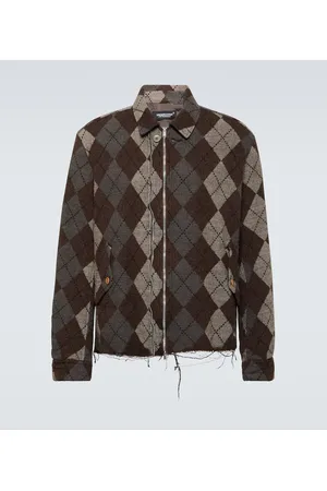 UNDERCOVER Blouson aus einem Wollgemisch