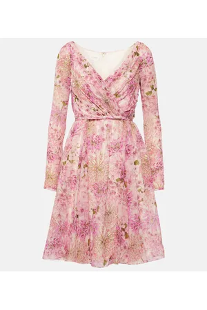 Giambattista Valli Minikleid aus Seiden-Georgette