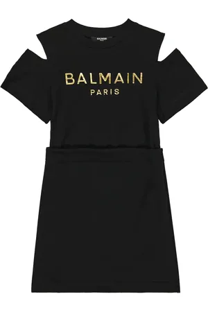 Balmain Kleid aus Baumwoll-Jersey