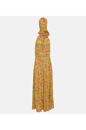 MAGDA BUTRYM Bedrucktes Maxikleid