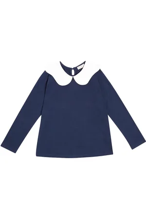 La Coqueta Top Marina aus Baumwoll-Jersey