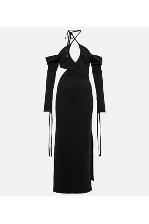 The Attico Off-Shoulder-Kleid Greta
