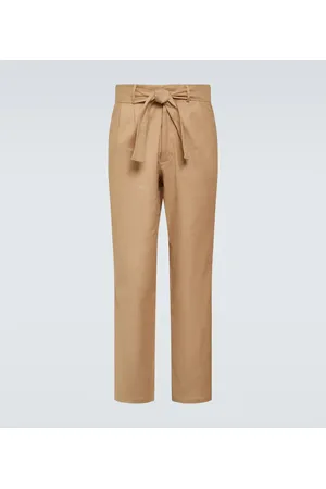 COMMAS Gerade High-Rise-Hose aus Leinen und Baumwolle