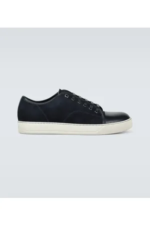 Lanvin Sneakers DBB1 aus Veloursleder mit Leder