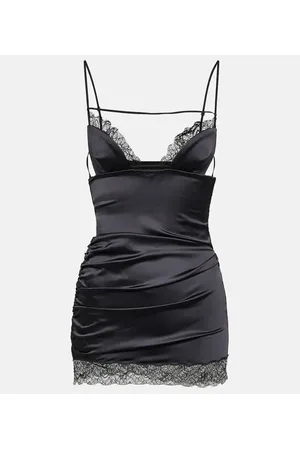 Nensi Dojaka Minikleid mit Spitze