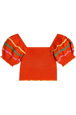 Stella McCartney Besticktes Top aus Baumwolle