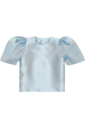 CAROLINE BOSMANS Top aus Satin