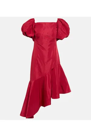 Ralph Lauren Midikleid aus Taft
