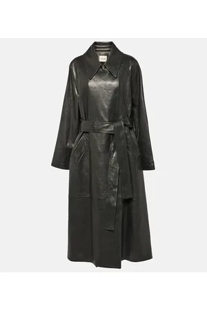 Khaite Oversize-Trenchcoat Minnie aus Leder
