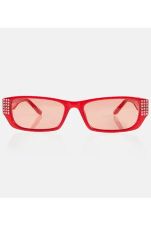 MAGDA BUTRYM X Linda Farrow Eckige Sonnenbrille