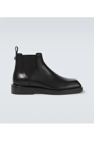 VERSACE Chelsea Boots aus Leder