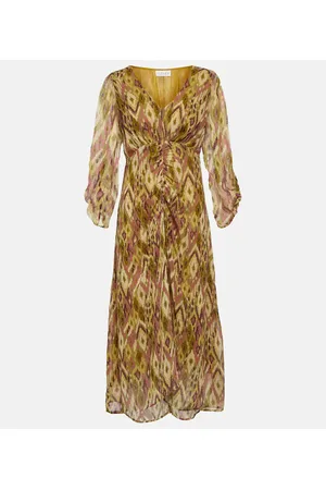 Velvet Bedrucktes Midikleid Cailey aus Georgette