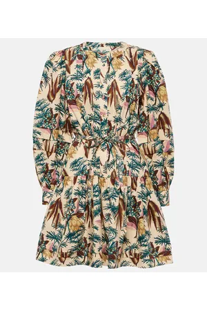 ULLA JOHNSON Minikleid Karina aus Baumwollpopeline
