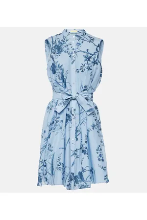 Erdem Bedrucktes Minikleid aus Voile