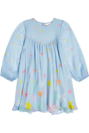 Stella McCartney Bedrucktes Kleid aus Seidenchiffon