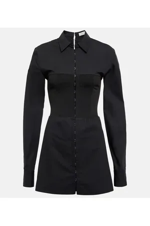 DION LEE Minikleid aus Popeline