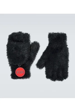 Giorgio Armani Handschuhe Neve aus Faux Fur