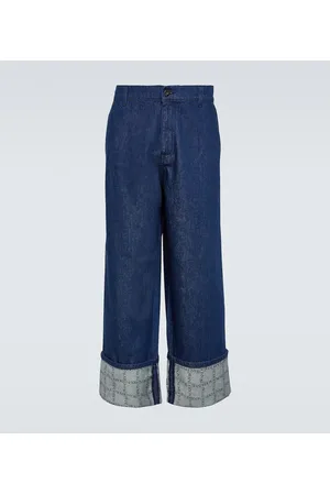 J.W.Anderson Wide-Leg Jeans Turn Up