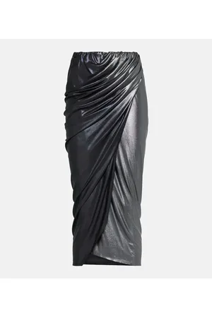 Rick Owens Lilies Midirock aus Jersey