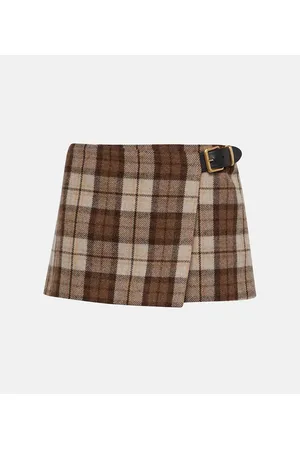 Miu Miu Minirock aus einem Wollgemisch