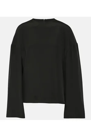 Fforme Bluse Ana aus Seiden-Cady
