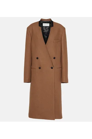 DRIES VAN NOTEN Mantel aus einem Wollgemisch