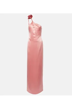 MAGDA BUTRYM Robe aus Seidensatin