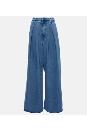 GIUSEPPE DI MORABITO High-Rise Wide-Leg Jeans