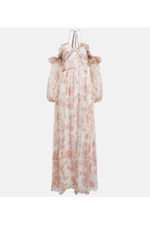 Giambattista Valli Off-Shoulder-Robe aus Seide