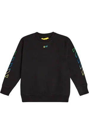 OFF-WHITE Sweatshirt Arrow Rainbow aus Jersey