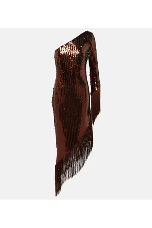‎Taller Marmo‎ Midikleid Aventador Disco mit Pailletten