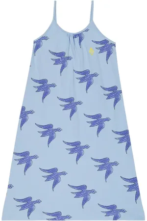 The Animals Observatory Bedrucktes Kleid Gazel aus Baumwolle