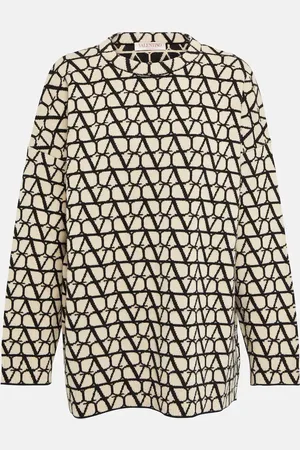 VALENTINO Pullover Toile Iconographe aus Wolle