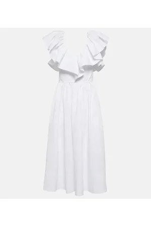 Chloé Chloé Midikleid aus Baumwolle