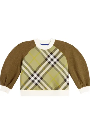 Burberry Sweatshirt Burberry Check aus Baumwolle