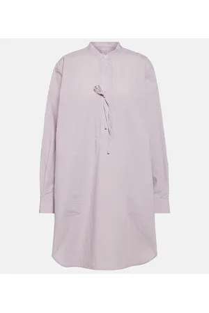 Totême Minikleid aus einem Baumwollgemisch